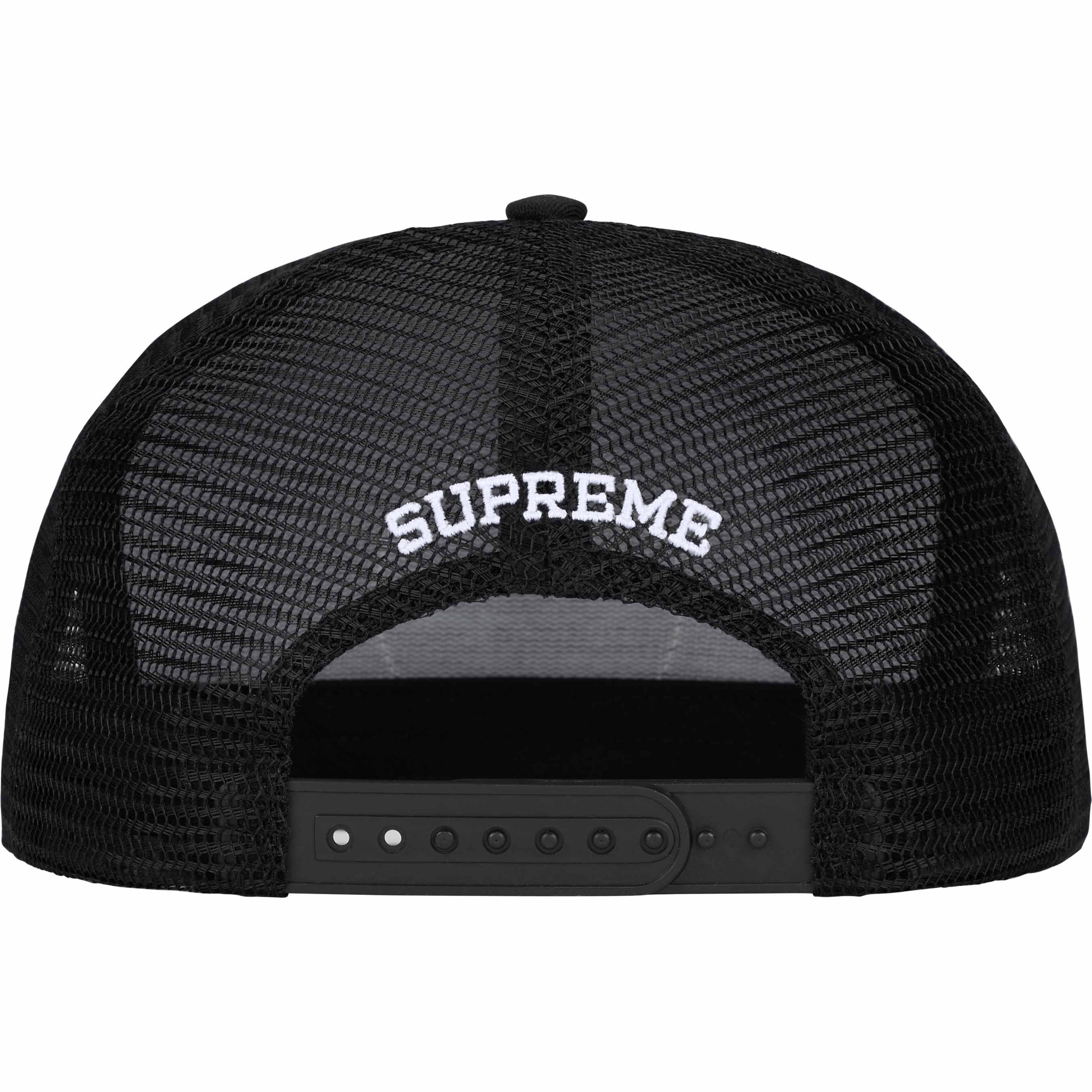 Black Cat Mesh Back 5-Panel view 2